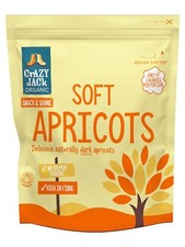 Crazy Jack Organic Soft Dried Apricots Ready to Eat 200g-3 Pack