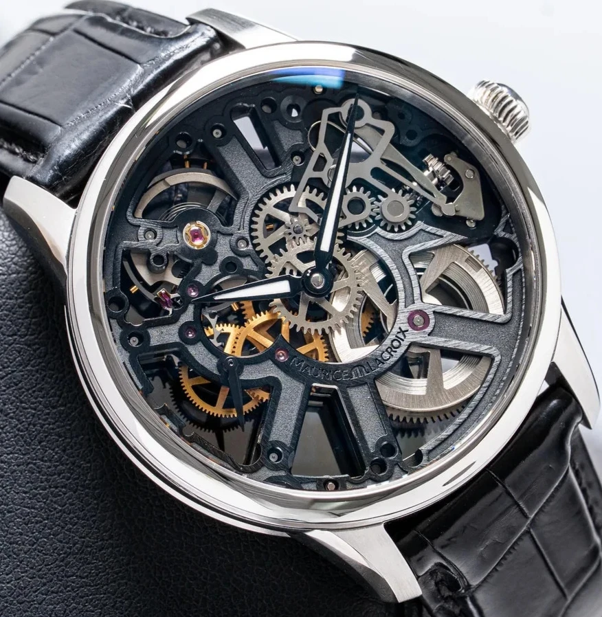 Maurice Lacroix Herren/Unisex Uhr MASTERPIECE Ref.MP7228-SS001-003-1 NEW FULLSET - Bild 1 von 1
