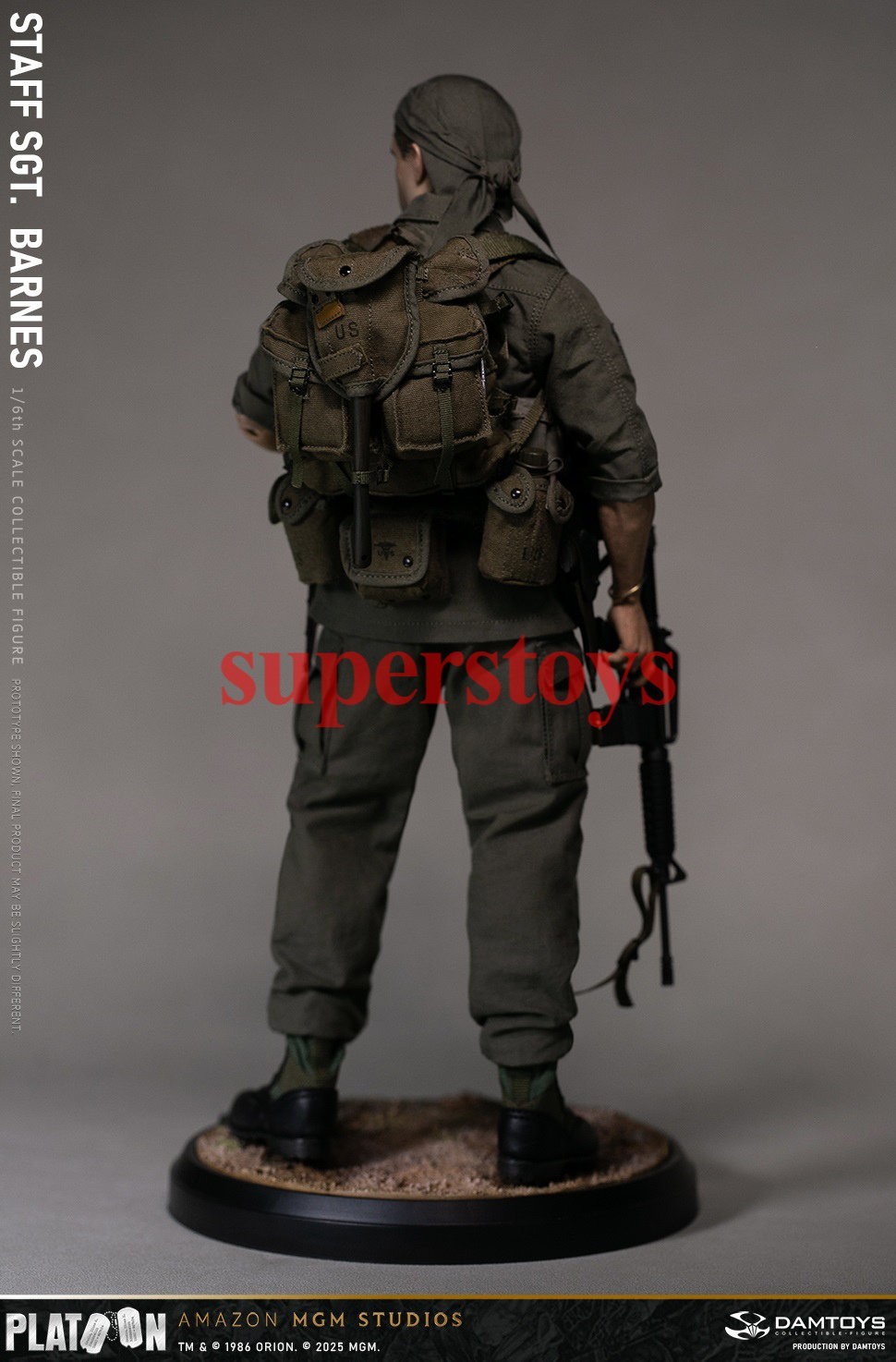 Presale DAMTOYS DMS045 1/6 Platoon Staff Sergeant Barnes Action Figure Model Toy