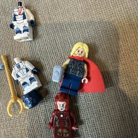 LEGO Marvel Super Heroes Attack On Avengers Tower 76038 Retired Not Complete