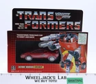 Sideswipe G1 Transformers 1984 Hasbro Vintage Action Figure MISB NO COLOR BREAK