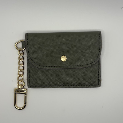 ANNE KLEIN Card Case Wallet Key Chain Holder Money Small Travel Mini