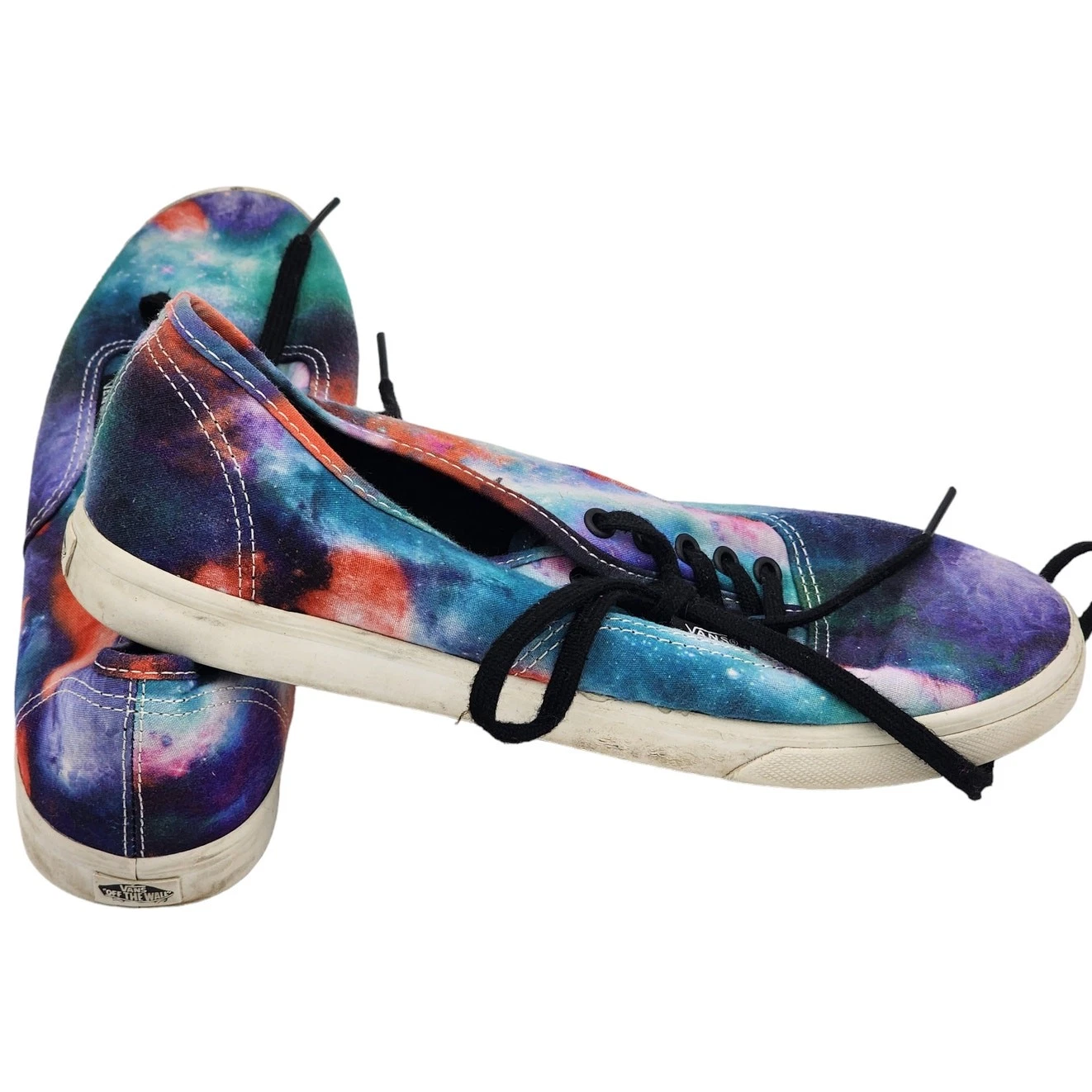 Scarpe Vans uomo 7 5 donna 9 off wall Galaxy tie dye sneakers basse skateboard