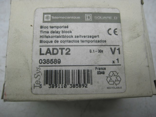 2 Pcs Telemecanique LADT2 Time Delay Contact Block for sale online | eBay