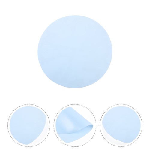 Rubber Round Pet Food Mat Meal Dog Cat Dish Placemat Feeding Bowl eBay