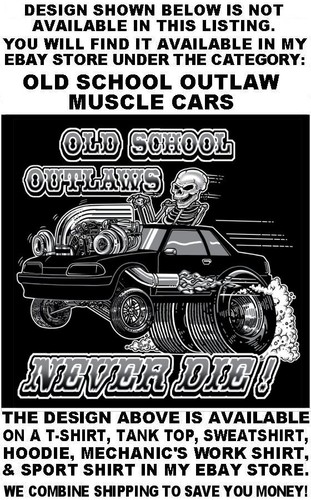 Old School Thunder Road Speed Demon Motor Oil Blended By The Devil T-shirt TR4 - Picture 22 of 24