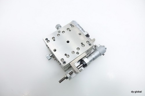 DPI SS2-60LC nickel plated 60x60x32 XY precision stage ±7.5mm #STAGE91=5F21 - Picture 2 of 12