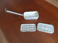 PORTA SIRINGHE ANNI 50 IN ALLUMINIO