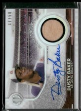 2022 Topps Tribute #TSS-DB Dusty Baker Tribute Stadium Signatures