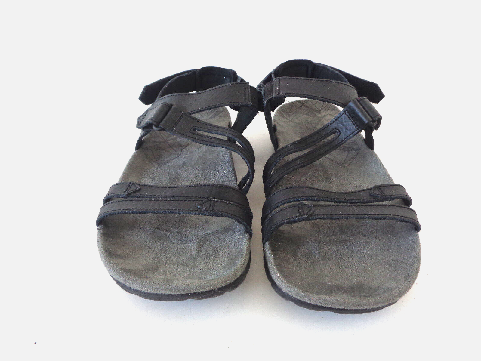 Scarpe sandali MERRELL US 8M Sandspur Rose convertibili in pelle nera