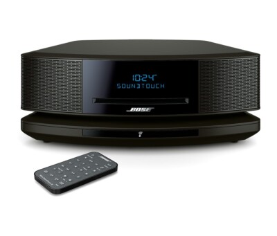 Bose Soundtouch Wave IV BT DAB+ Music System inklusive Pedestal Sockel schwarz