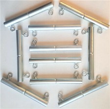 10pc 2 Way Joiner Fitting Pipe Connector Canopy Patio Carport (FWFC) 1 5/8" pipe