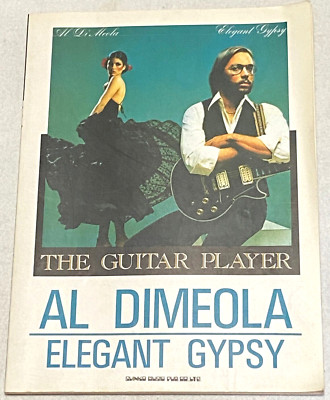 AL DI MEOLA Elegant Gypsy Guitar Score Japan Tab Music Book