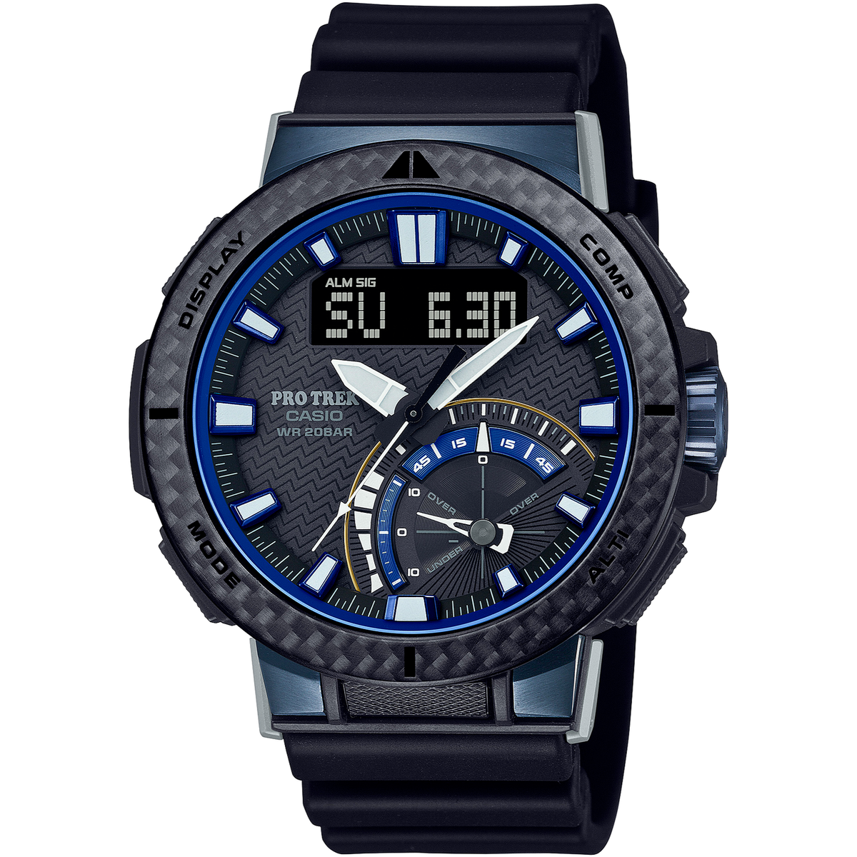 CASIO PROTREK PRW-73X-1JF ANGLER LINE Carbon Bezel Radio
