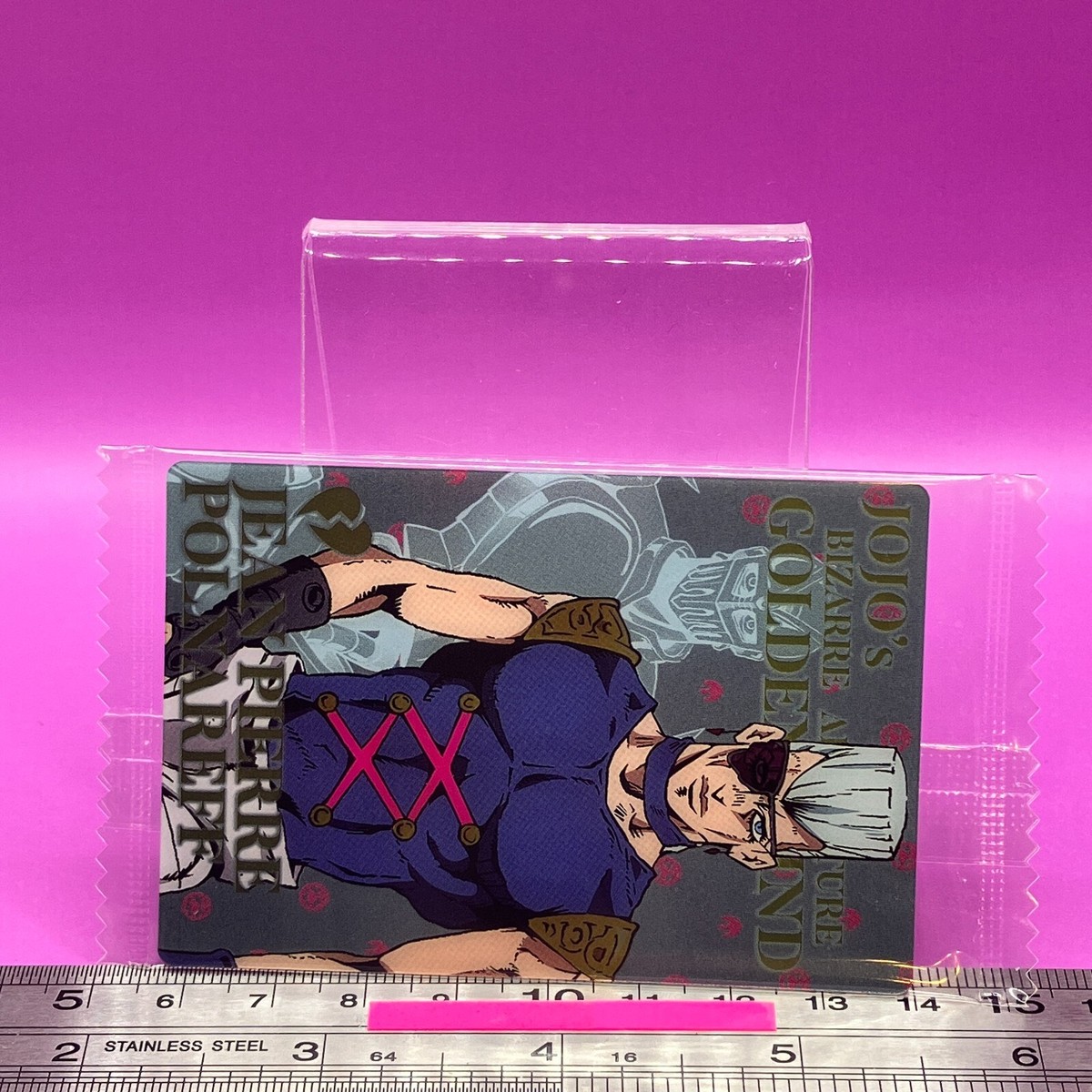 JEAN PIERRE POLNAREFF 13 JoJo's Bizarre Adventure Wafer Card