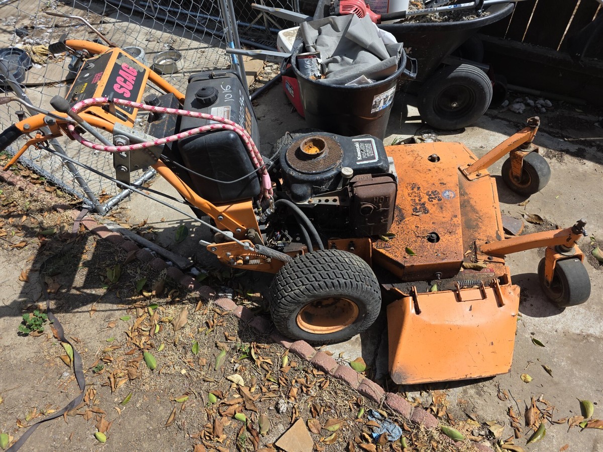 Kawasaki Engine Used Scag 36 Walk Behind For Sale 36