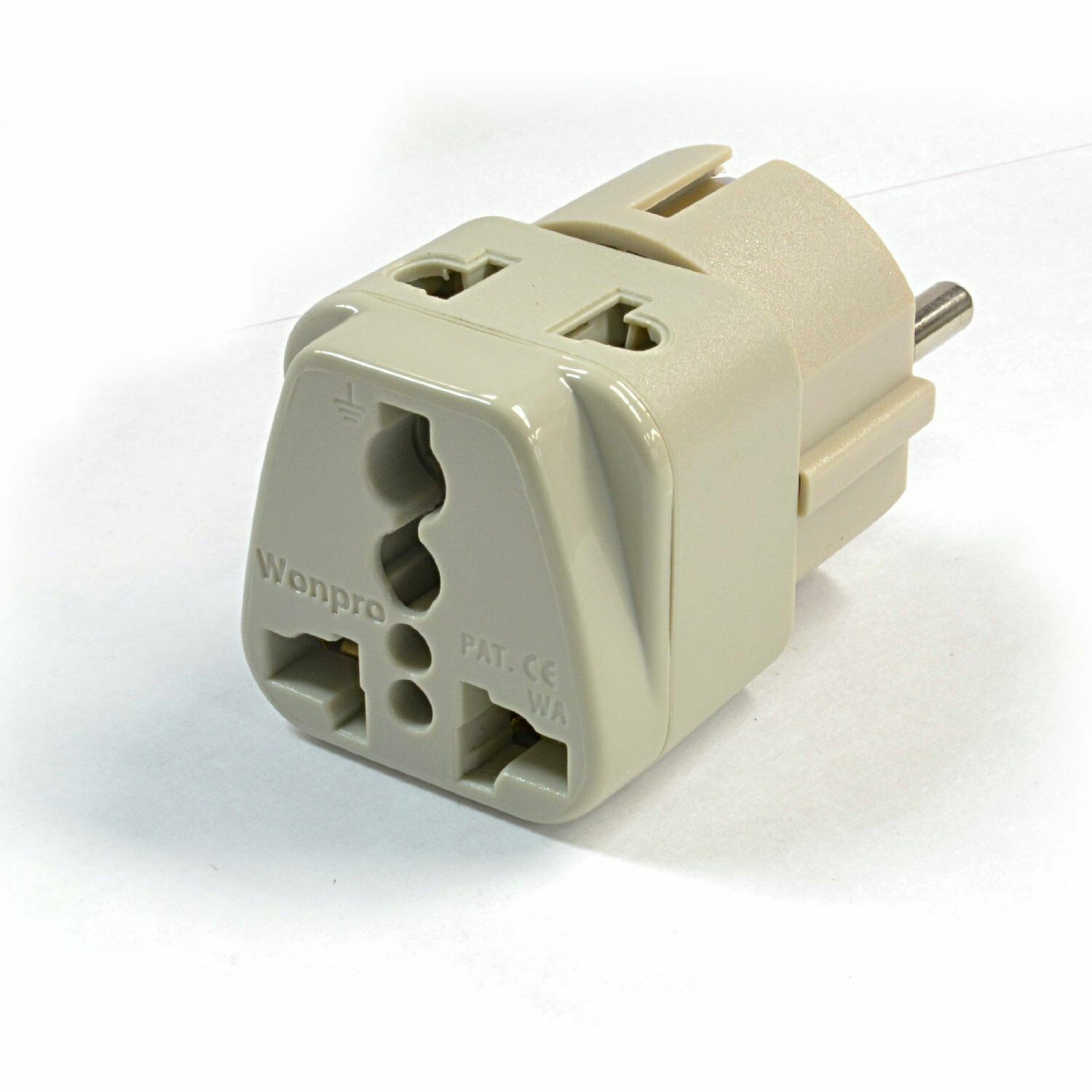 New Lot of (11 ) OREI Grounded Universal 2 in 1 Schuko Plug Adapter Type E/F 