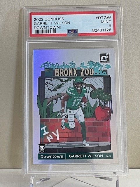 Garrett Wilson Panini Donruss Downtown #DTGW Base