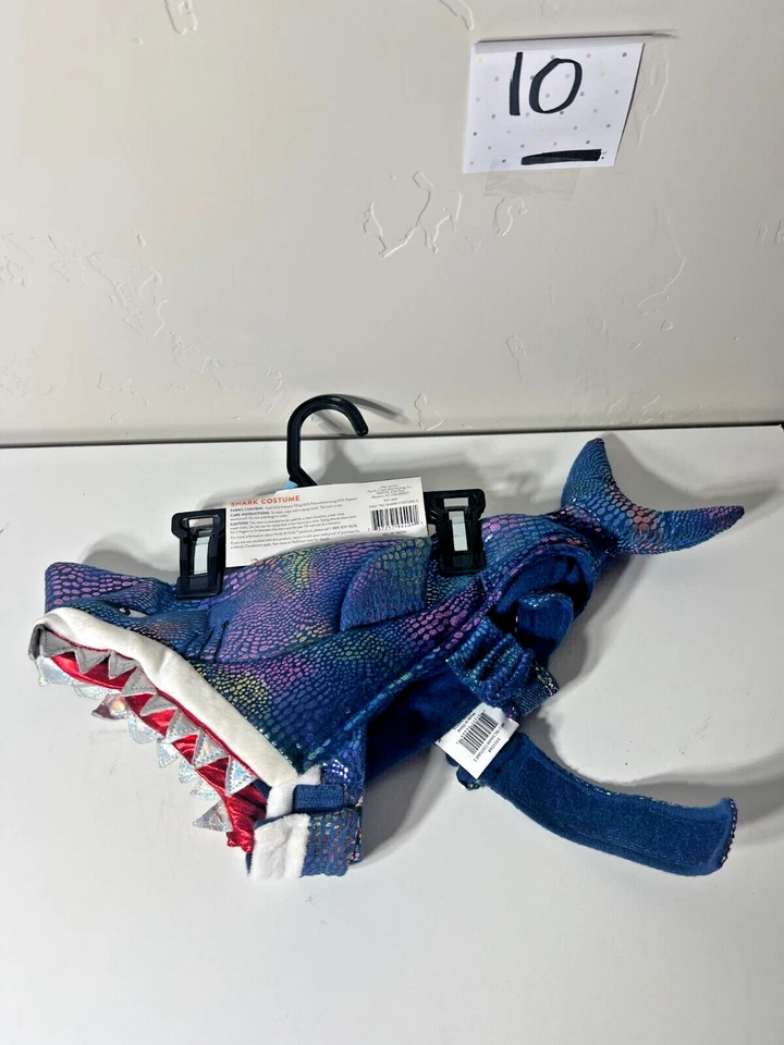 Disfraz de Tiburón Mascota Colección Thrills & Chills Talla S Nuevo Con Etiquetas Foto 3 de 3
