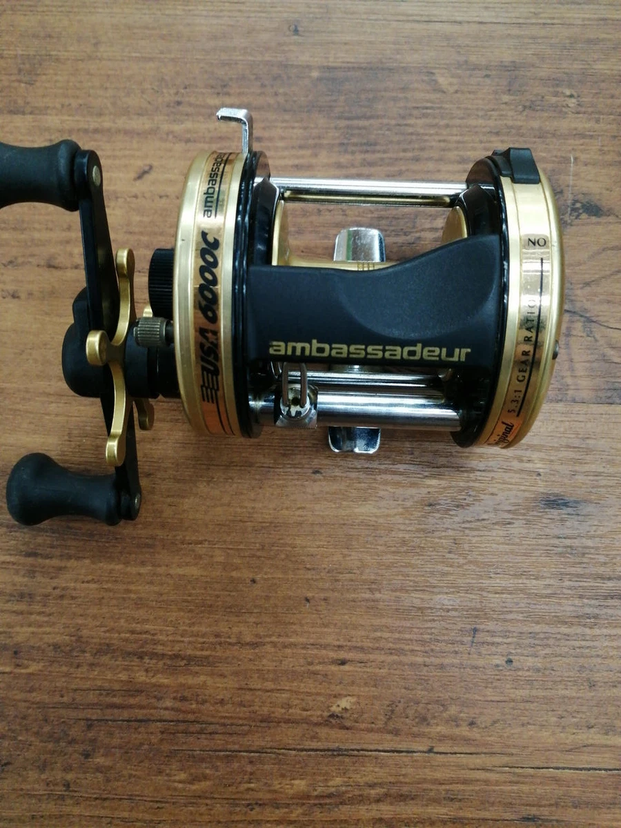 Abu Garcia Ambassadeur Usa 6000C Double Shaft Reel