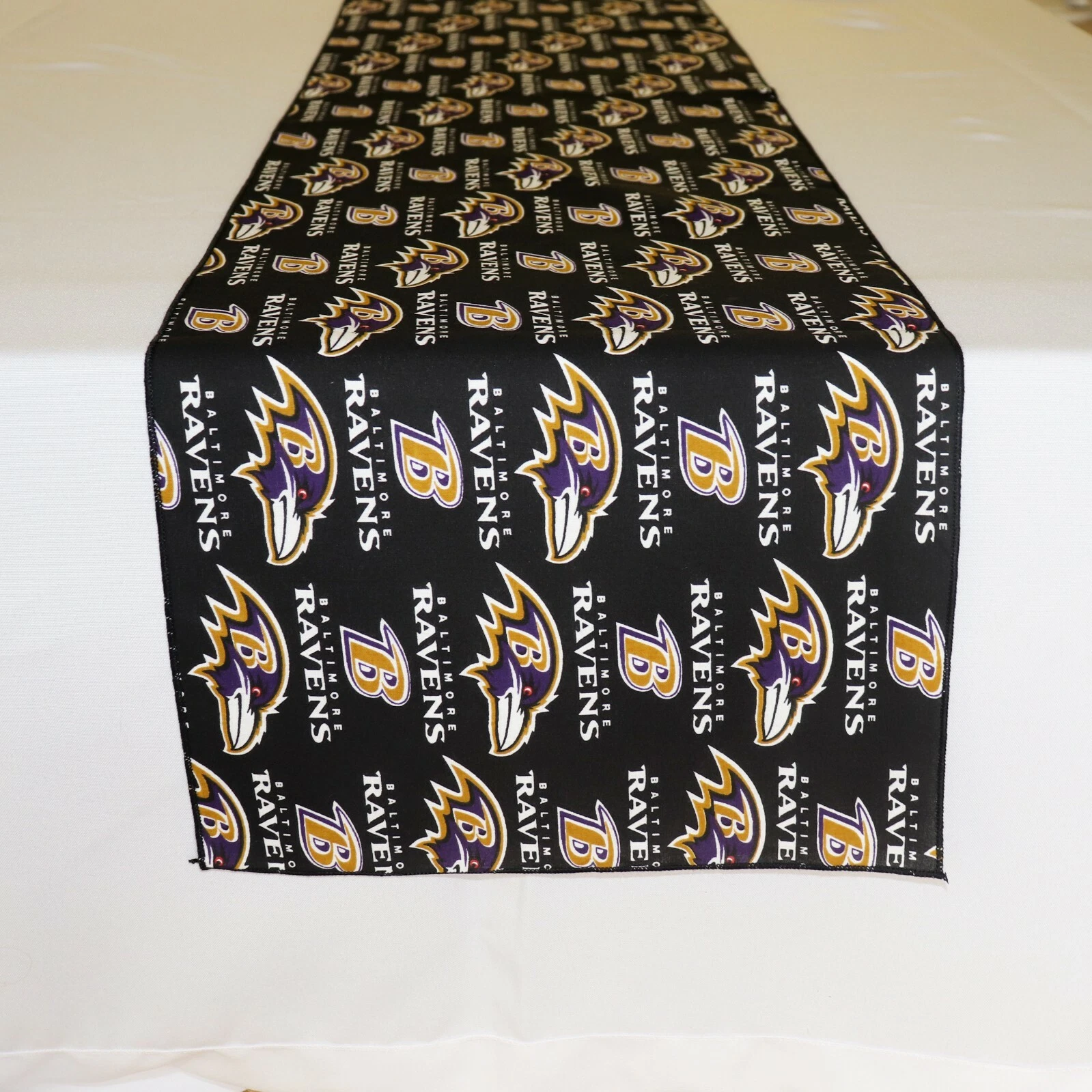 Baltimore Ravens Table Runner Football Team Party Table Decor