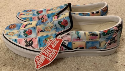 los vans slip on loteria