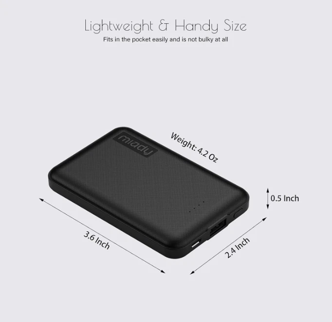 Power Bank for Heated Jacket Vest Pants Coat USB Battery Packs Portable Chargers