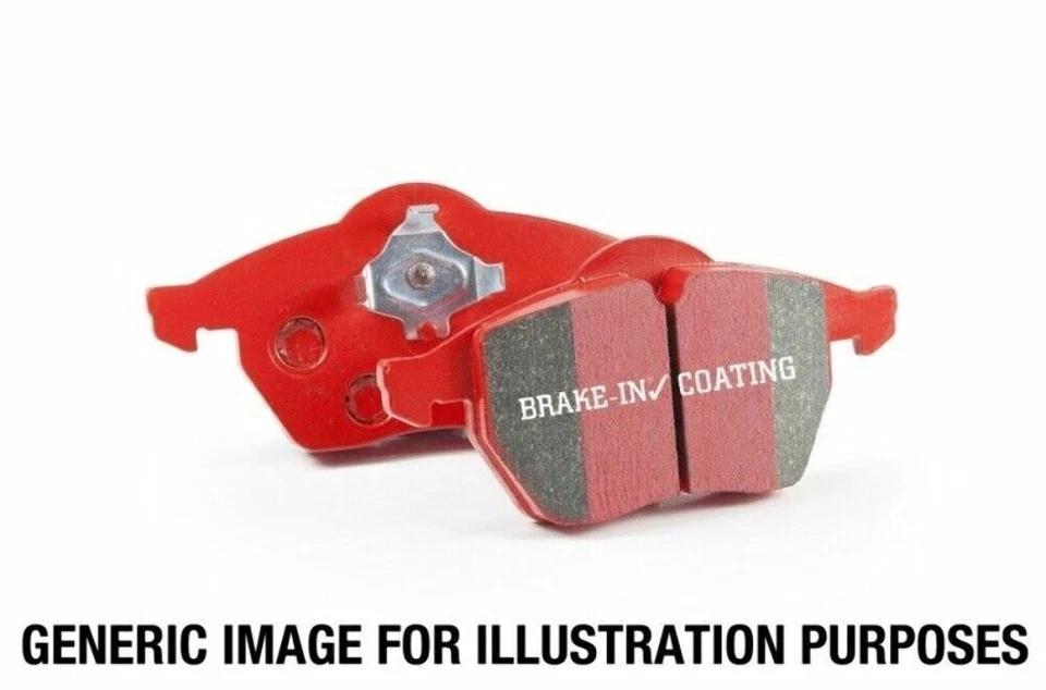 Pastilhas de freio EBC Brakes DP3725C Redstuff cerâmica baixa poeira compatível com Camry Celica ES250 - Imagem 4 de 4