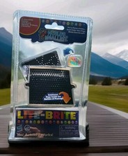 World's Smallest LITE BRITE Art Toy Doll House Miniature Light Bright Pegs,Paper
