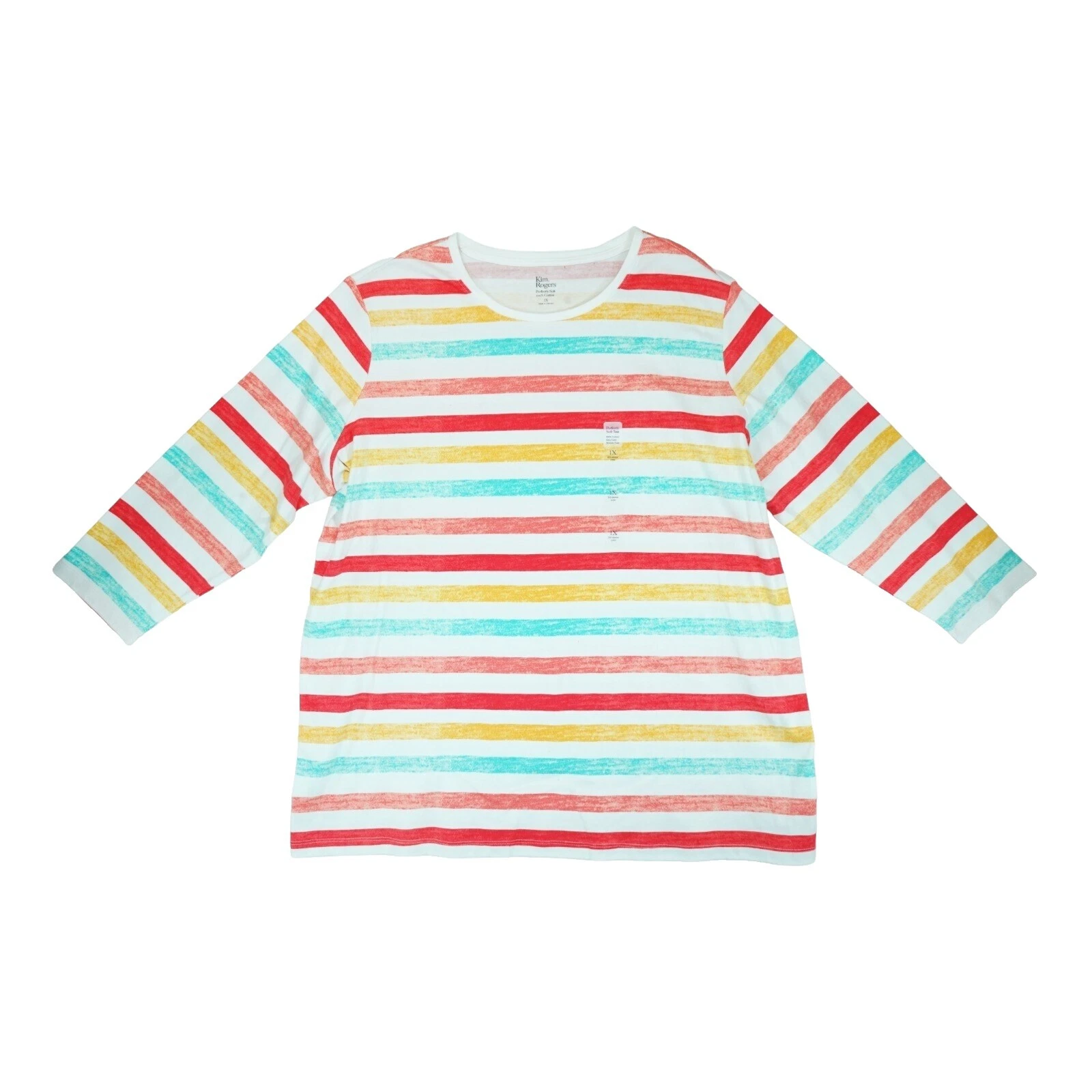 Kim Rogers女式棉质条纹上衣