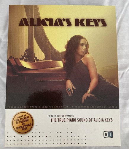 Native instruments Alicia Keys 2 Disc Software Un Opened New Old Stock