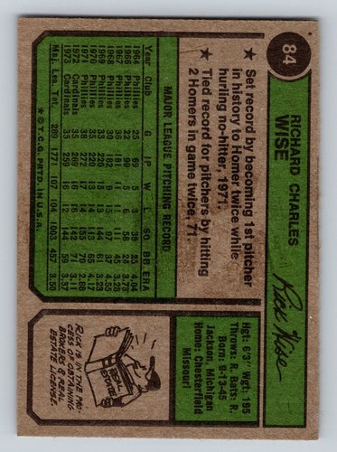 1974 Topps Baseball Cards #1-200 IN PERFETTE CONDIZIONI Scegli le carte - Foto 67 di 117