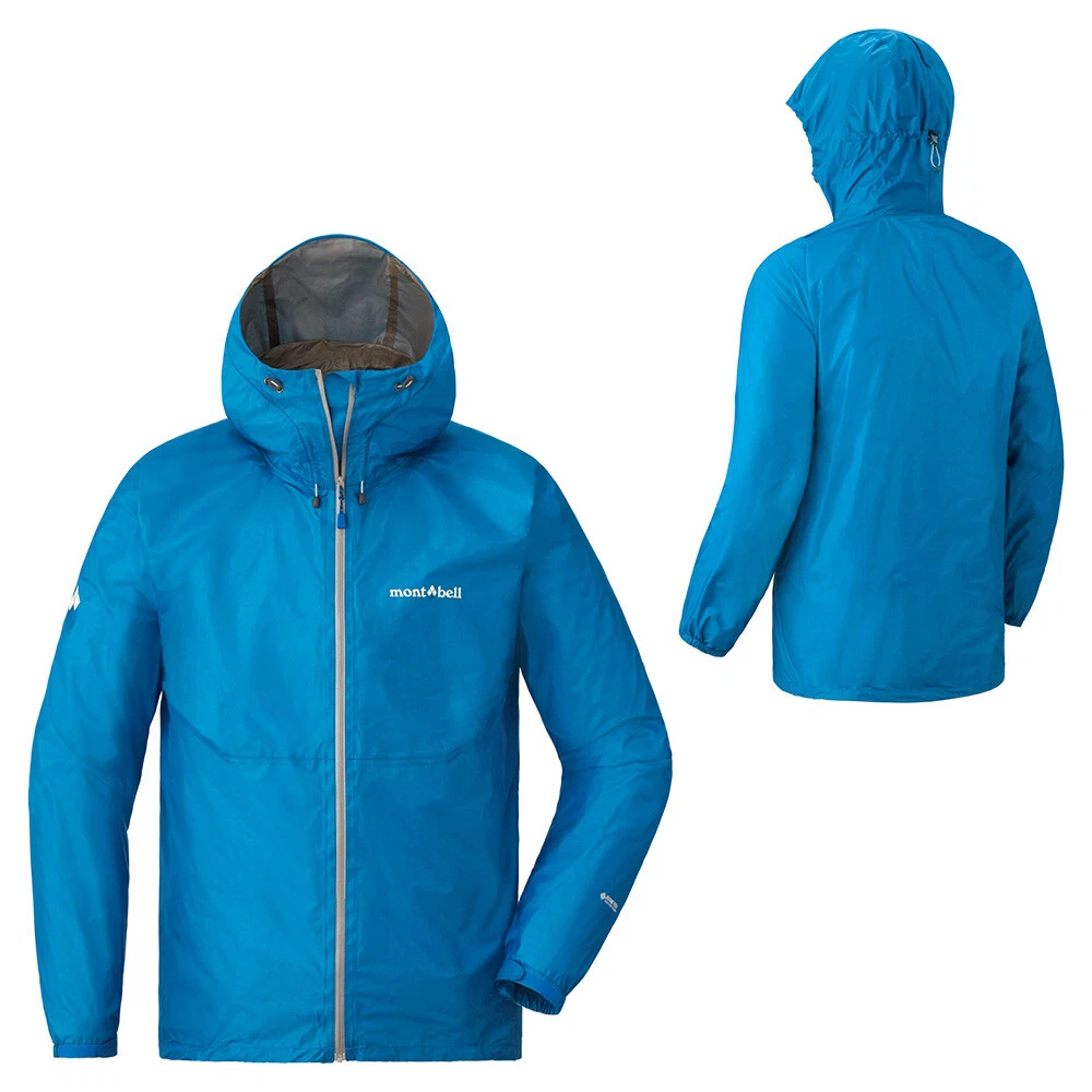 Mont bell Versalite Men s Rainwear Jacket M Blue Asian Fit version