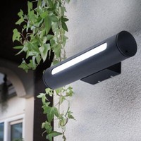 Wandlampe Wandleuchte AußEn Gartenlampe Balkonleuchte Schwarz Wetterfest Led