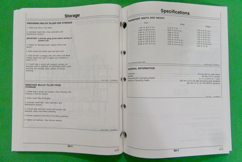 John Deere 714 Mulch Tiller Operator's Manual OMN200137 For Tillers SN - 008733 - Picture 10 of 13