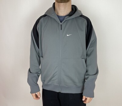 VINTAGE 2000s RARE NIKE NINJA TRACK JACKET Y2K ZIP HOODIE