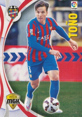 306 TONE # ESPANA LEVANTE UD CARD MGK LEAGUE 2016 PANINI
