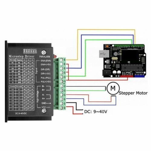 Micro-Step CNC TB6600 Single pour Axis 4A Stepper moteur Driver Controller 9-42v - Photo 1/8