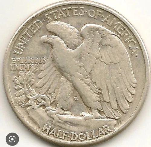 2 coin lot Walking Liberty Half Dollars, 90% Silver, VG-FINE Part Of History