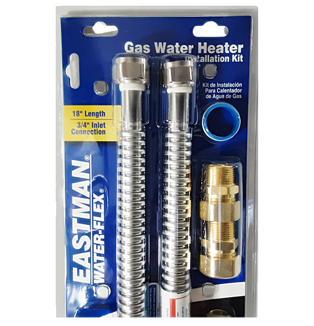 New WaterFlex Gas Water Heater Installation Kit by Eastman 48280 eBay