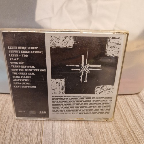 Laibach Opus Dei CD Heavy Metal EBM Gothic 1 Wave Neu 1987 Very Rare - Picture 2 of 12
