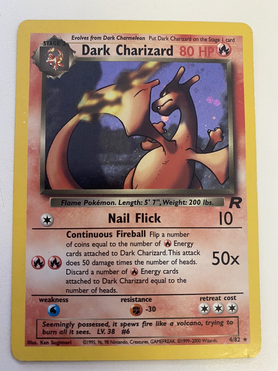 pokemon card dark charizard Amazon.com: Pokemon - Dark Charizard (21)
