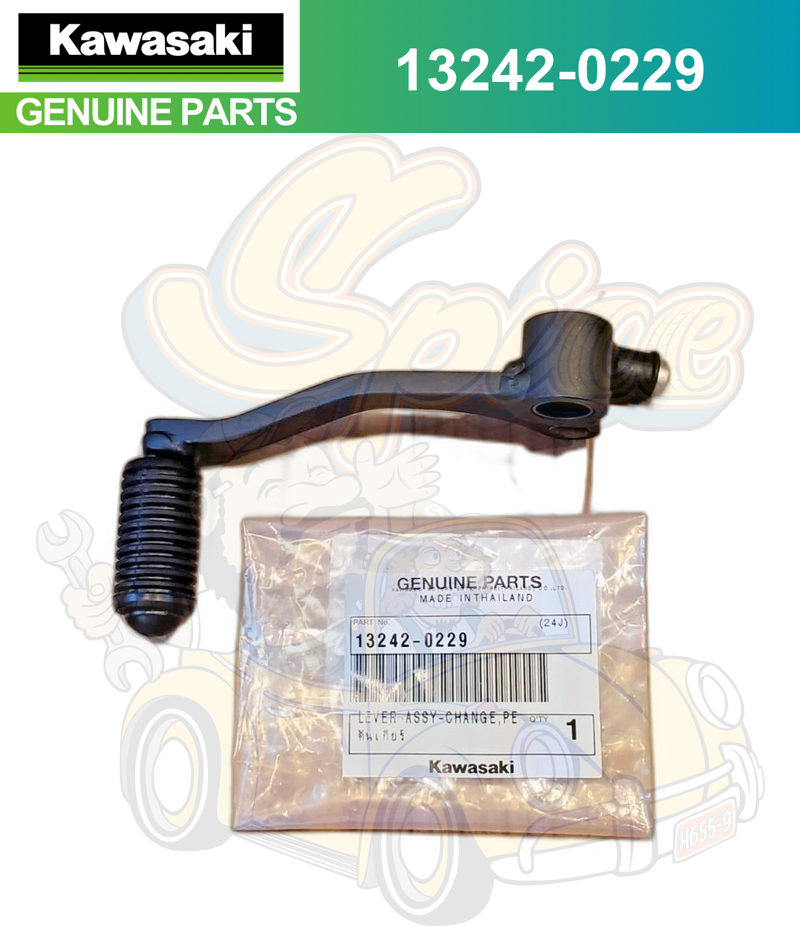 GENUINE GEAR SHIFT PEDAL 2008 - 2012 NINJA 250R 13242-0050