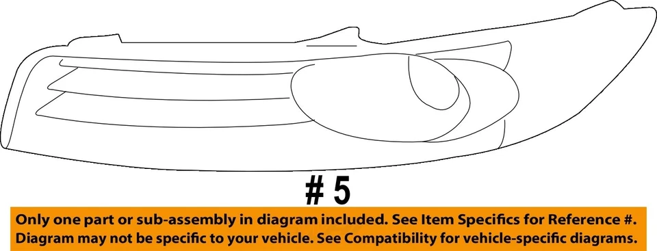 Componentes de rejilla de parachoques delantero GM OEM 12-16 Impala Limited 22811074 Foto 2 de 2