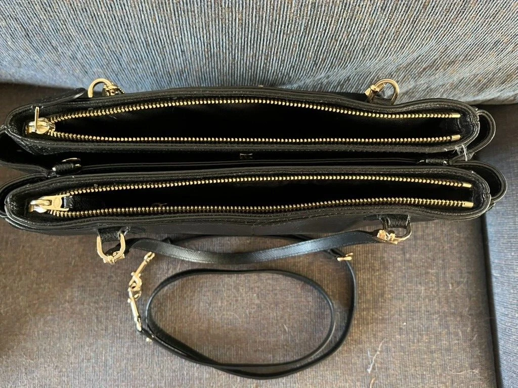 COACH LARGE CHRISTIE CARRYALL IN PELLE (F34672) Mezzanotte