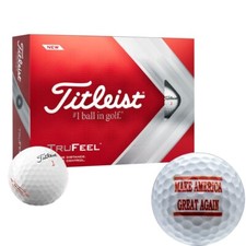 New Titleist TruFeel Trump - Make America Great Golf Balls Gift for Dad