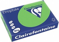 Clairefontaine Trophee Color 1875C MaigrüN 80G/M² A4 - 500 Blatt Kopierpapier