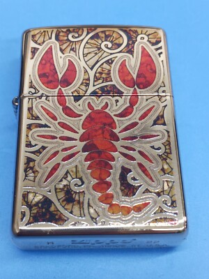 Zippo 29096 Fusion Scorpio High Polish Brass | eBay