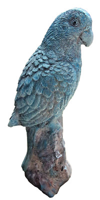 Latex parrot mold cement plaster rubber casting bird mould 8'' H x 3'' W