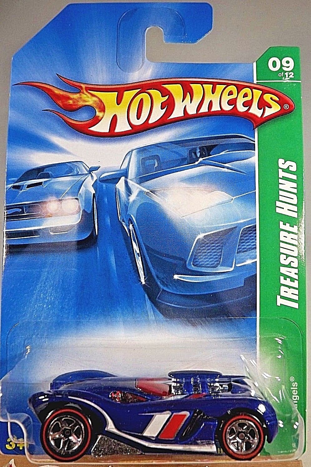 2008 Hot Wheels #169 Treasure Hunt 9/12 16 ANGELS Blue w/RL5 Spoke Wheels